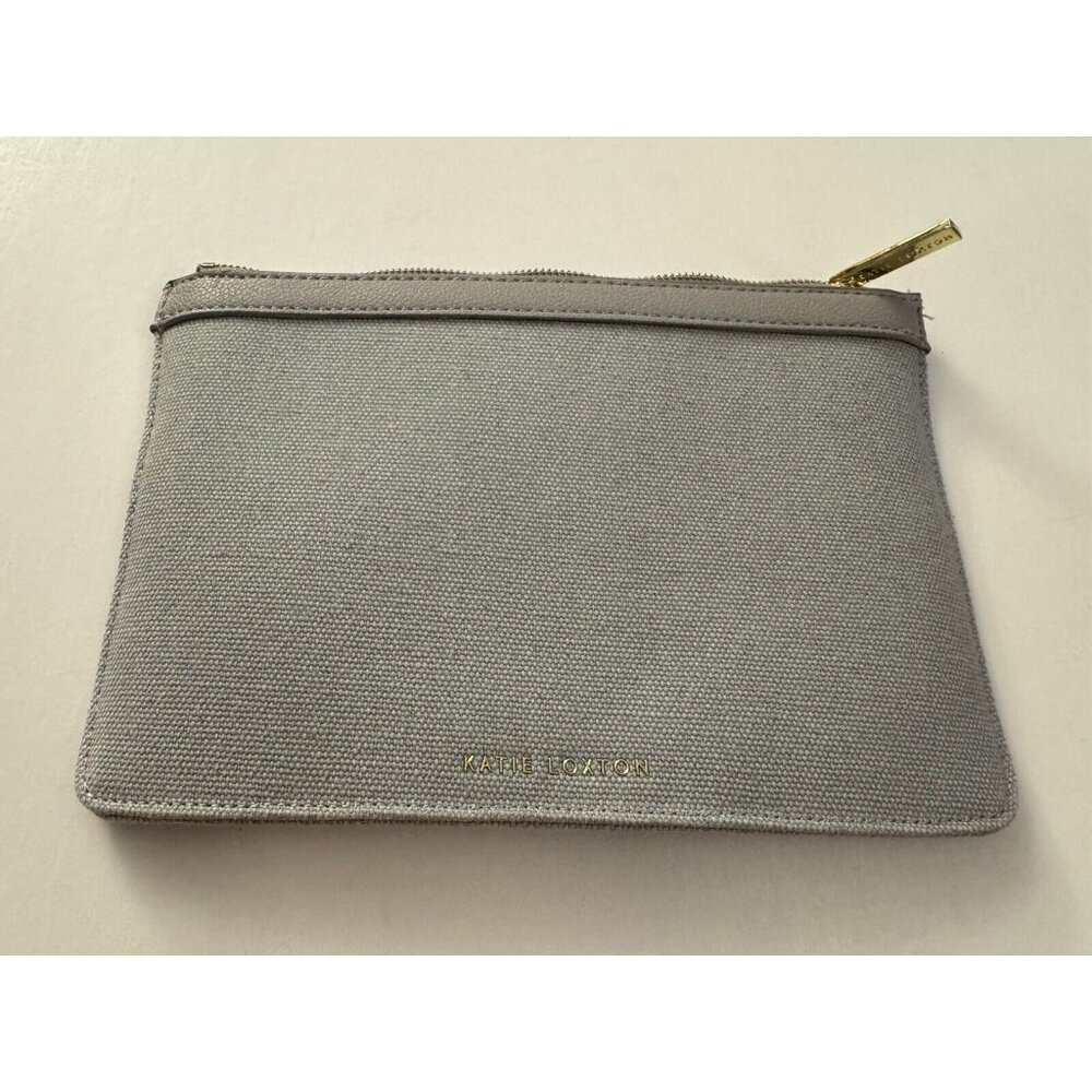 Katie Loxton Grey Makeup Pencil Bag K8